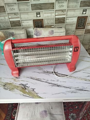 radiyatr: Elektrikli qızdırıcı – model LX-2820 - Rəng: qırmızı - Güc: 1300 W — 1