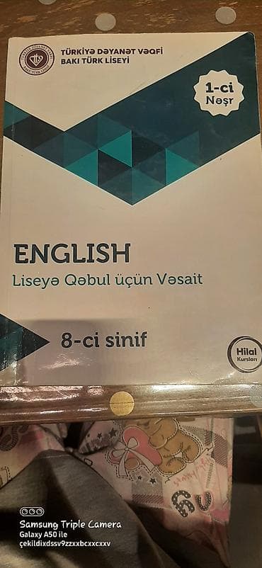 Məhsul: “ENGLISH – Liseyə Qəbul üçün Vəsait” (8-ci sinif) Təsvir: -