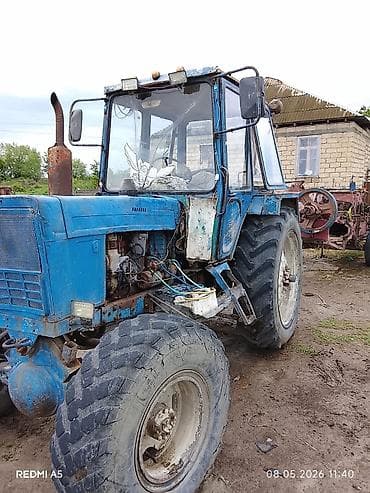 4 tekerli moped: Traktor MTZ (Belarus) 4x4 - Rəng: mavi, kabinli - Tam ötürücülü — 7