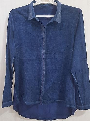 Qadın köynəyi – MILANO Italy, ölçü 44 - Rəng: tünd mavi/denim tonları lalafo.az -da Qadın köynəyi – MILANO Italy, ölçü 44 - Rəng: tünd mavi/denim tonları