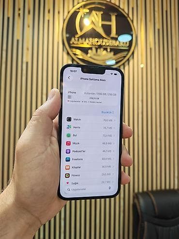 mac pro: IPhone 13 Pro, 256 GB, Sierra Blue, Zəmanət, Simsiz şarj, Face ID — 2