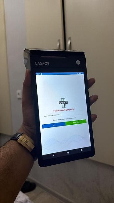 CASPOS Smart POS – daşınan kassalı ödəniş terminalı - Brend/model — 1