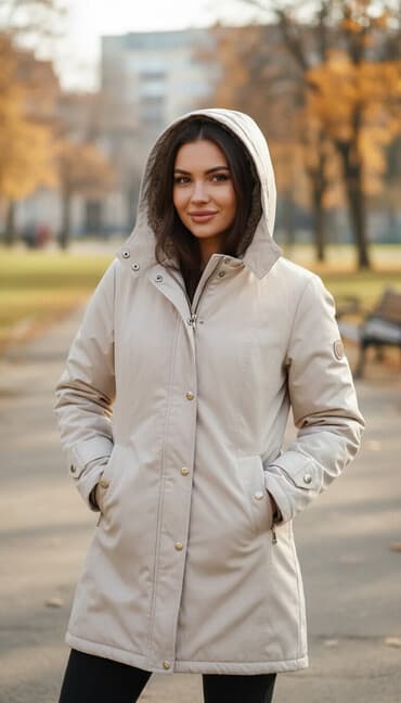 toy hicab geyimleri: 2 теплые куртки для девочки/девушки 27 и 40 АЗН Темная для девочек — 2