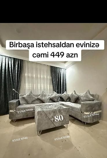 Divanlar: Künc divan, Yeni, Açılan, Bazalı, Parça, Ünvana pulsuz çatdırılma — 8