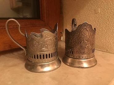 qedimidir: “KREML” podstakannik. SSRİ dövrüne aiddir. Qedimidir. Melxior — 1