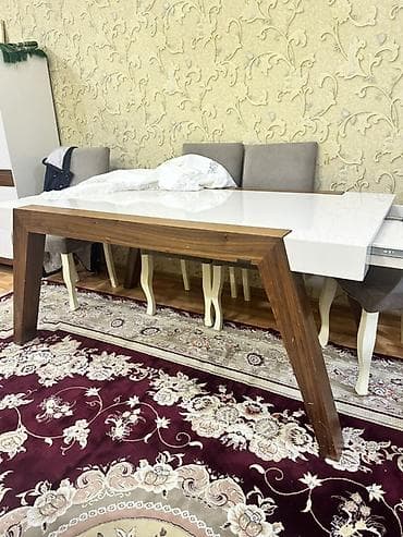 mdf stol: Qonaq masası, Açılan, MDF, Dördbucaq masa — 3