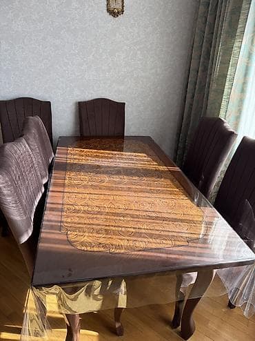 Qonaq otağı üçün, İşlənmiş, 6 stul lalafo.az -da Qonaq otağı üçün, İşlənmiş, 6 stul