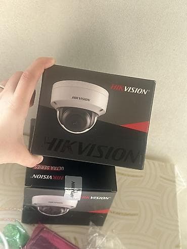 Hikvision DS-2CD3123G0-I 2MP IP PoE Kamera (2.8mm). Heç işlənməyib — 2