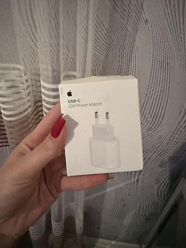 ipphone 8: Apple USB‑C 20W Power Adapter - Model: A2307 (MNJ83ZM/A) - Güc: 20W - — 1