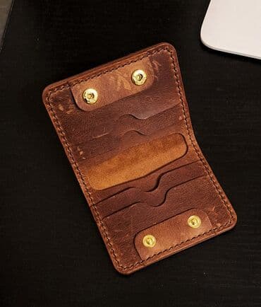 cüzdanlar: Pulqabı, Təbii dəri, Yeni — 1