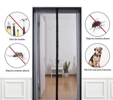 москитная сетка на дверь: Maqnitli tül pərdələr.Avtomatik bağlanır.heseratlardan ve küçə — 1