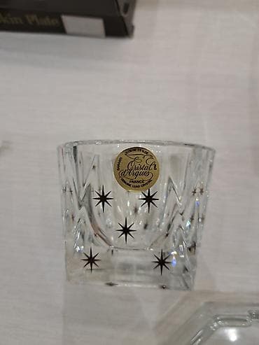 ritual samlar: Cristal d’Arques France – orijinal qurğuşun kristal kasə - Brend — 1
