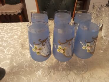 богемское стекло фужеры: Бокалы, Стекло — 5