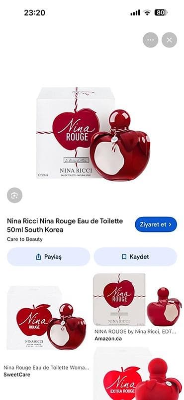 Красота и здоровье: Nina Ricci – Nina Rouge Eau de Toilette, 50 ml - Qoxu tipi — 1