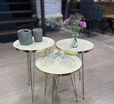 Журнальный стол, Новый, Круглый стол