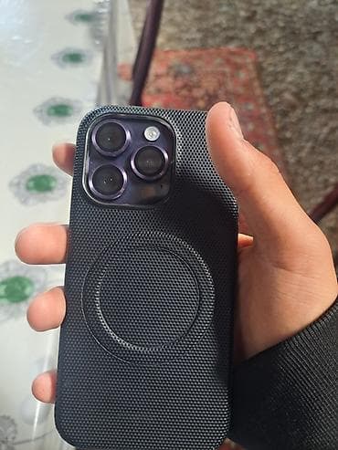 купить тв бу: IPhone 14 Pro, Deep Purple, Face ID — 9
