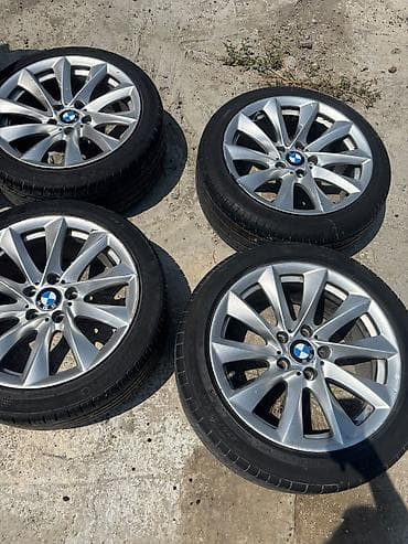 авто прадажа: BMW orijinal üslubda yüngül lehimli disk və BLACKHAWK şin dəsti - — 1