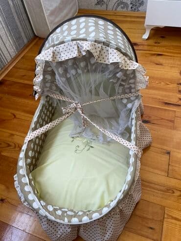 yuxuda körpe uşaq görmek: Uşaq beşiyi – portativ körpə səbəti - Model: yumşaq portativ — 2