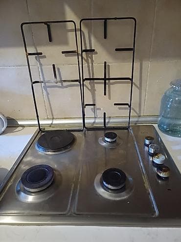 plitə: Qarışıq sobası Stolüstü, 4 gözlü, İşlənmiş — 8