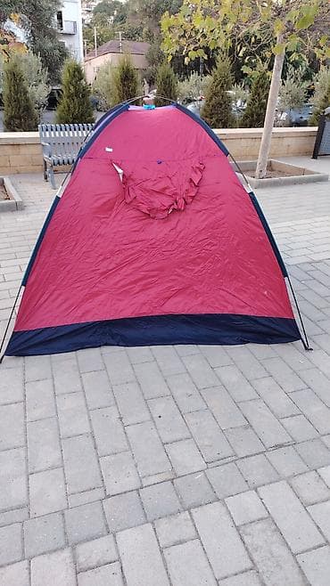 Спорт и хобби: Turist çadırı – 6 nəfərlik, yüngül və sürətli quraşdırılan model — 6