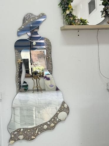 ev guzgu: Güzgü Divar üçün, Dekorativ, Əl işi — 7