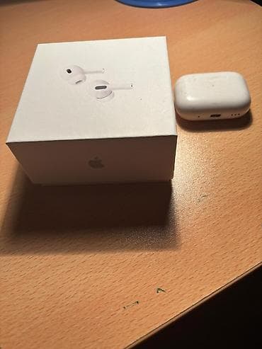 mini soba qiymetleri: İşlənmiş Simsiz (Bluetooth) Qulaqcıqlar, Apple, rəng - Ağ — 1