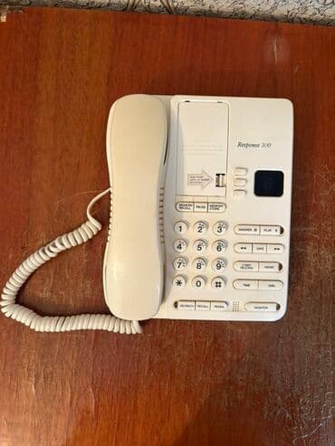 3 simli telefon: Stasionar telefon Simli, Yeni, Ödənişli çatdırılma, Rayonlara çatdırılma, Ünvandan götürmə — 1