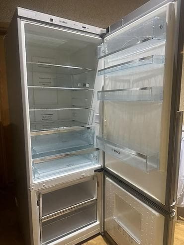 qapi kalonkalari: 2 qapılı Bosch Soyuducu Satılır, rəng - Gümüşü — 1