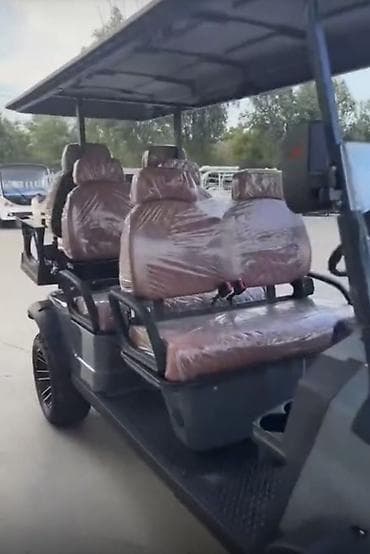 meduza disk: Elektrikli 8 nəfərlik golf karı / transfer buggy - Geniş tutum: 4 — 3