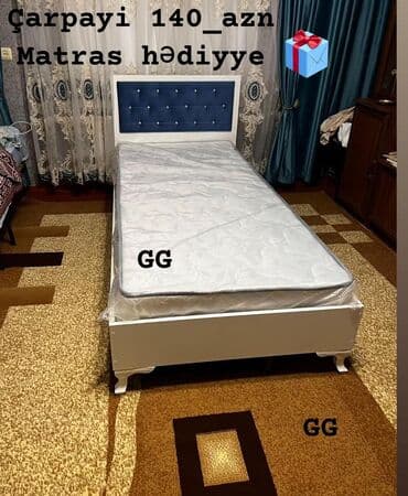 Masalar və oturacaqlar: Təknəfərlik çarpayı — 1