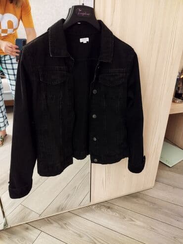 детские джинсовые комбинезоны: Куртка джинсовая, 10-14 лет. Unisex. OVS — 2