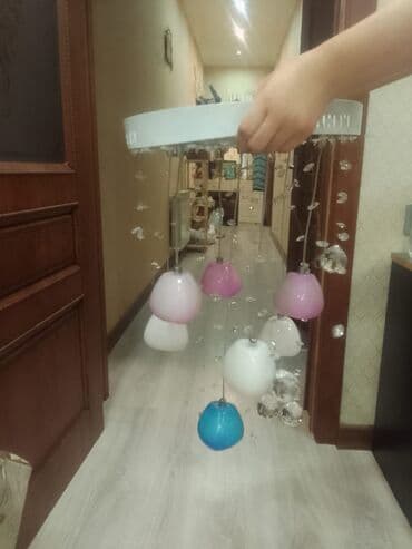 люстр бра светильников: Çılçıraq, 7 lampa — 1