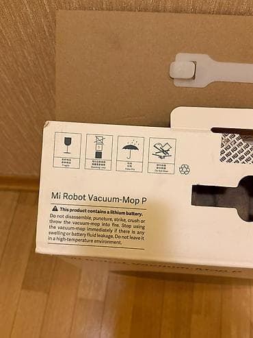 plisos: Xiaomi Mi Robot Vacuum-Mop P Robot tozsoran işlək vəziyyətdədir, bütün — 2