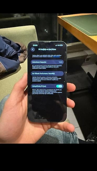 IPhone 13, 256 GB, Mavi, Zəmanət, Simsiz şarj, Face ID — 4