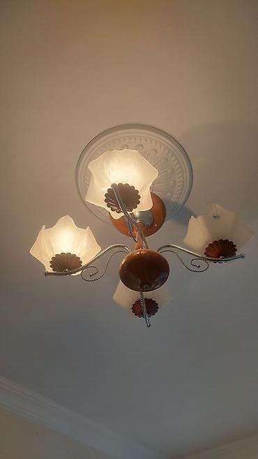 yorğa: Çılçıraq, 4 lampa, Şüşə — 2