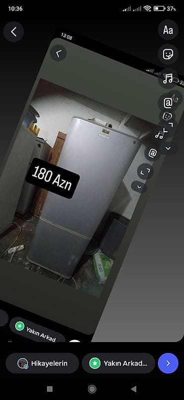 soyuducu termos: 2 qapılı Indesit Soyuducu Satılır, rəng - Ağ — 5