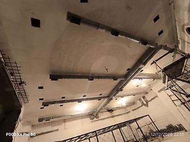 Tavana quraşdırılan havalandırma və klima kanalları – peşəkar layihə