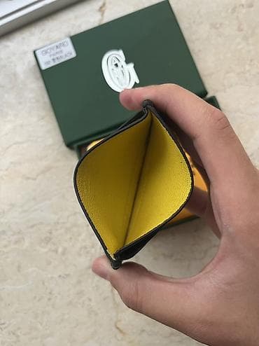 naxış: Goyard Paris kartlıq – Qoyardine kanvas və dəridən. Rəng: Black — 4