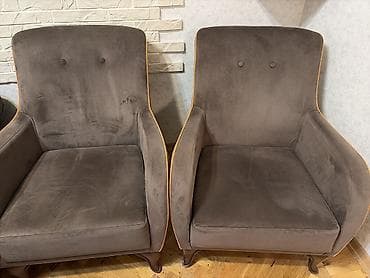 satin parça: Məhsul: Yumşaq oturacaqlı kreslo (2 ədəd mövcuddur – şəkillərdə — 2