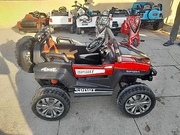 Электротранспорт: Uşaq üçün elektrikli off-road maşın – 4x4 “SPORT” ride-on Nəğd Alıcıya — 4