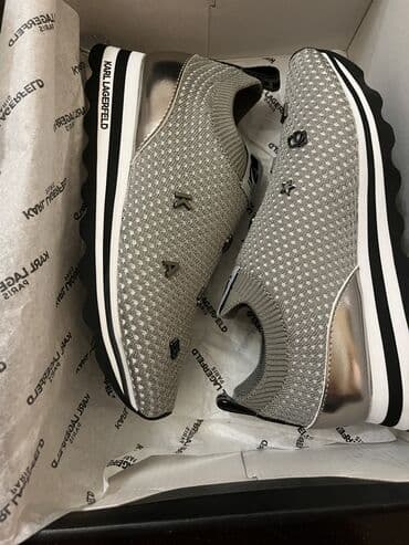 кроссовки баку: Размер: 37, цвет - Серый, Новый — 2