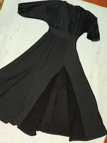 dəri çanta: Qara maxi don - Rəng: Dərin qara - Model: Uzun, axıcı ətəkli maxi; — 7