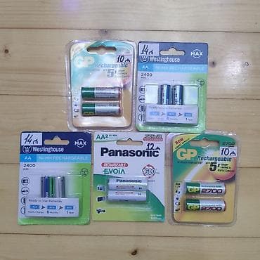 Akumlyator batareyalar hər qiymətə hər çeşid endirimlə GP 10₼yox 7₼