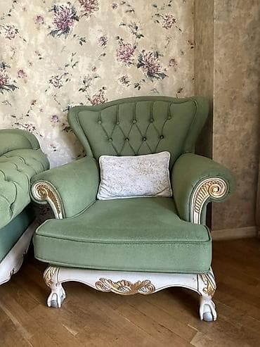 divani: Klassik üslubda qonaq otağı dəsti Turkiyeden imperatir mebel — 3