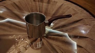 qreçka çayı: Rəng - Gümüşü, Qəhvədan, Turka, Paslanmayan polad, 0,3 bucket volume l — 2