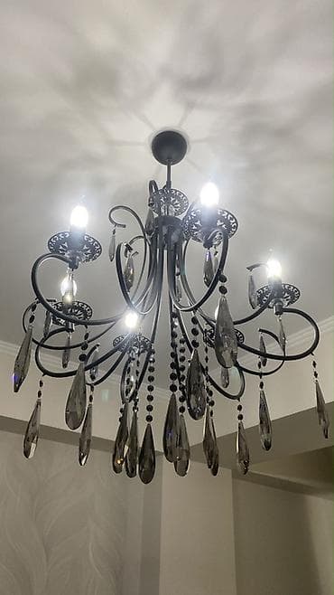 sam: Çılçıraq, 6 lampa, Metal — 1