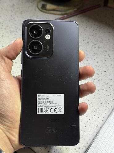 data kart limitsiz internet: Oppo Reno 13 F, rəng - Qara, Zəmanət, Sensor, Barmaq izi — 2