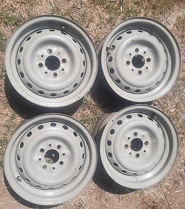 диски bmw 1: Problemsiz r13 4 ədəd metal disk təkər rimi dəsti - Material: polad — 1