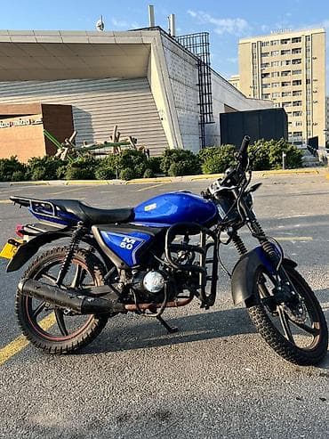 moto m50n: Moped/motosiklet – “M 50” (50cc) - Rəng: mavi, qara detallarla - — 1