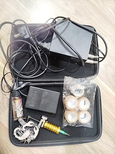 pirsing: Tattoo aparatı dəsti heçbir problemi yoxdur İdeal işleyir kölgələr və — 2